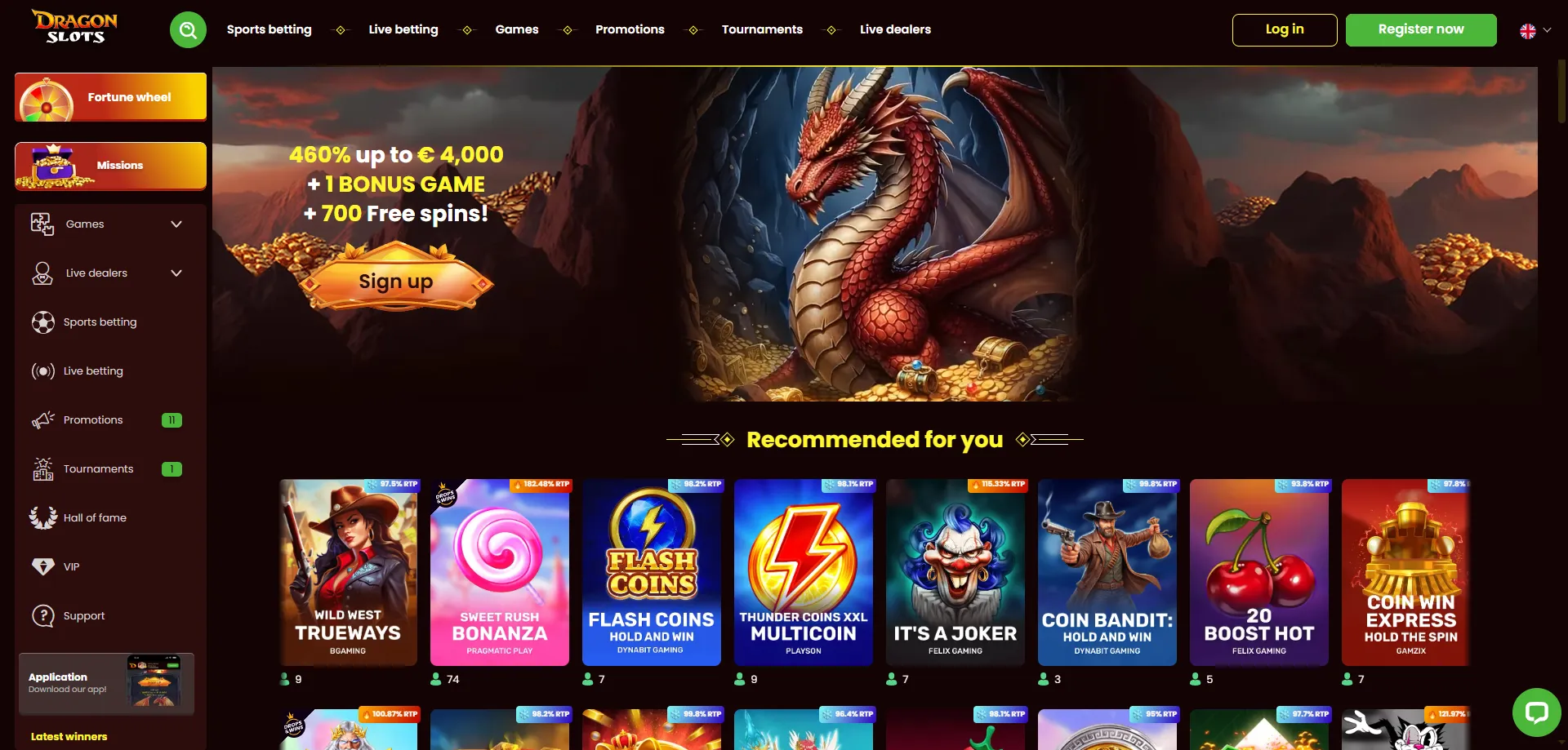 DragonSlots Casino registration process — sign up in New Zealand